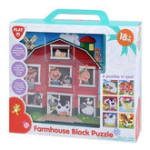 Rompecabeza Casa Granja Bloques 9 piezas